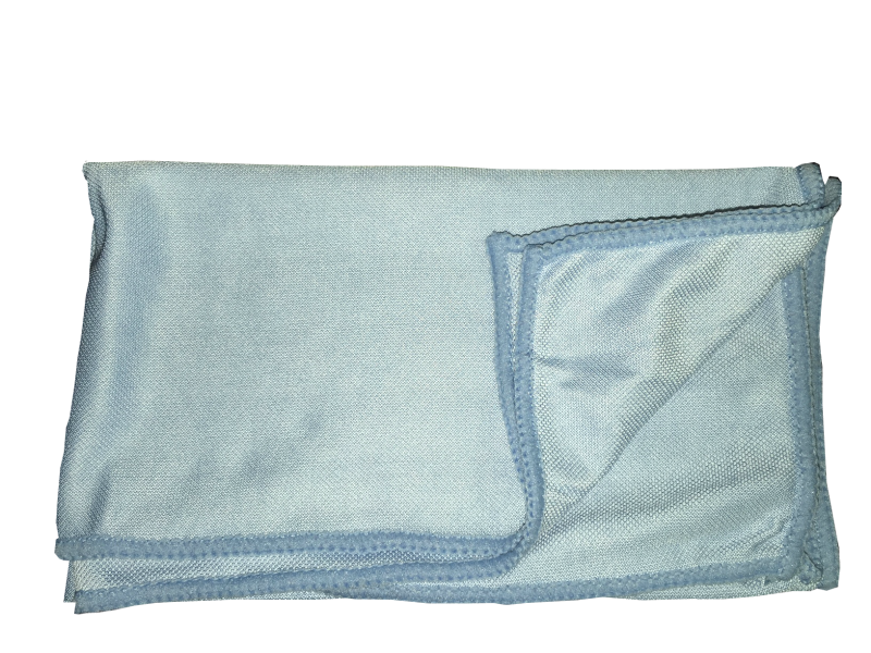 BLUE GLASS TOWEL WH1242